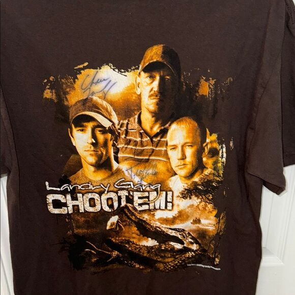 Landry Gang Brown Graphic T-Shirt - Picture 5 of 6